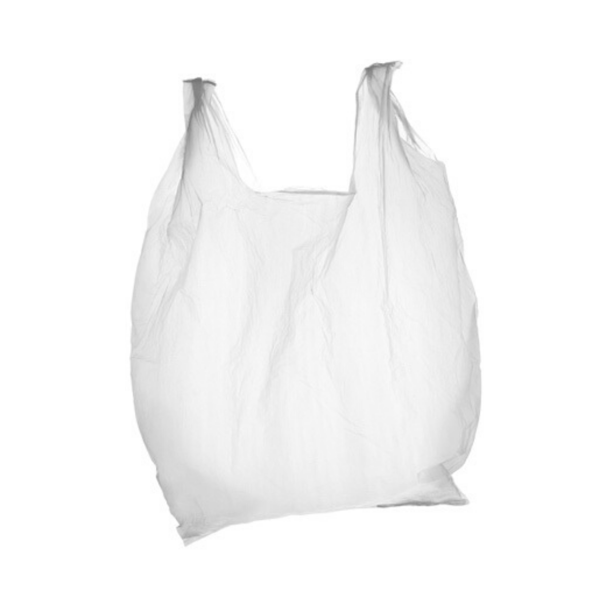 Telman Plastic Shopping Bag 1/8 Medium